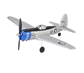 Avion Top Rc Hobby P47 Bleu RTF circa 0,402m