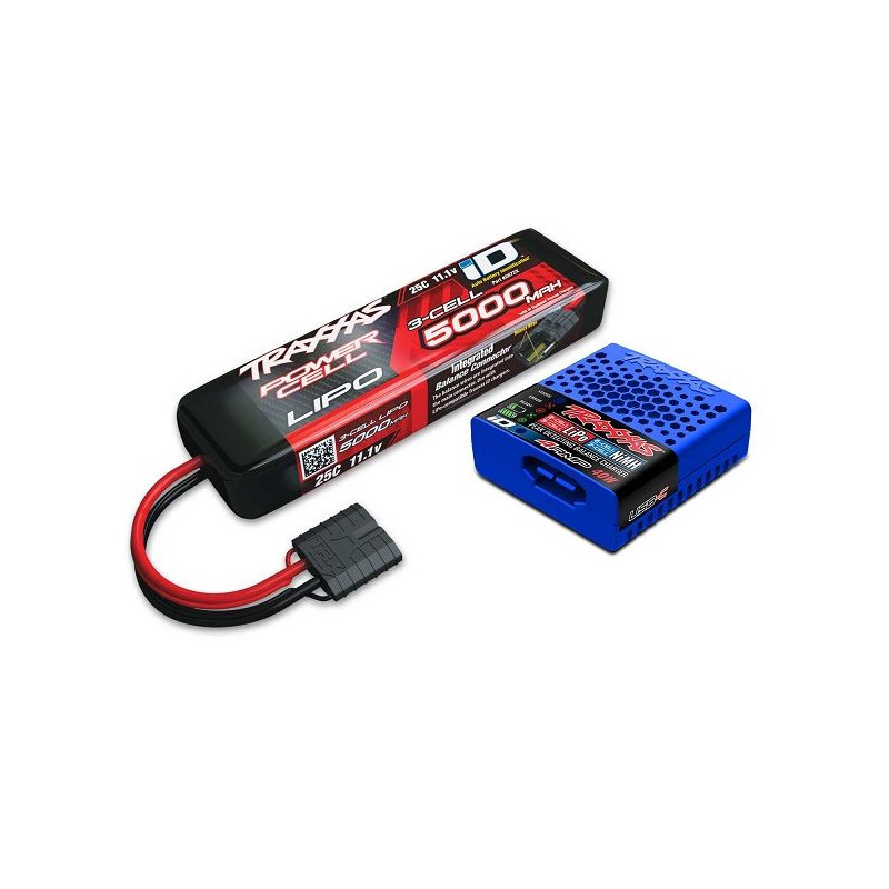 PACK Cargador USB-C 2985 + 1 x LIPO 3S 5000MAH 2872X Traxxas TRX2985-3S