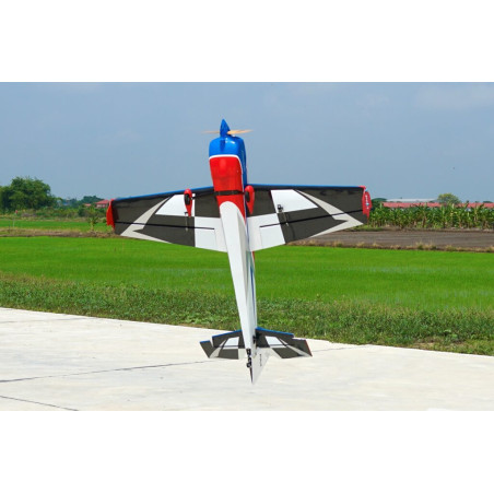 Acrobático - Piloto RC - Slick 74 - (aprox 1.88m) - Azul, Blanco, Rojo