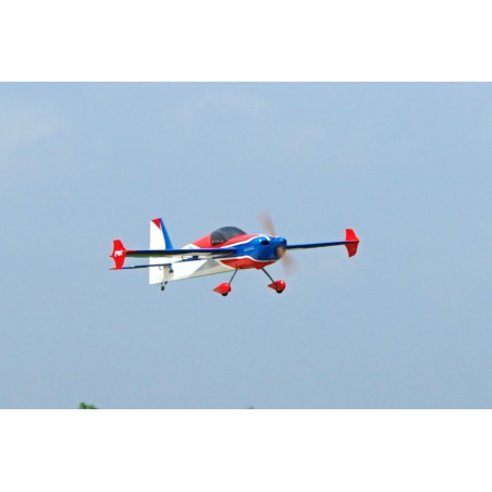 Acrobatico - Pilota RC - Slick 74 - (circa 1,88 m) - Blu, bianco, rosso