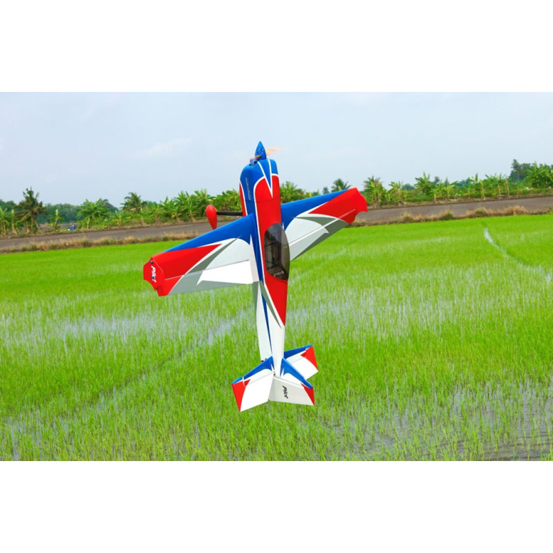 Kunstflugzeuge - Pilot RC - Slick 74 - (ca. 1.88m) - Blau, Weiß, Rot