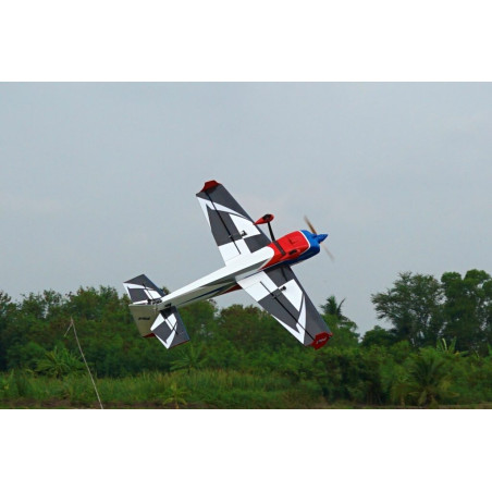 Kunstflugzeuge - Pilot RC - Slick 74 - (ca. 1.88m) - Blau, Weiß, Rot