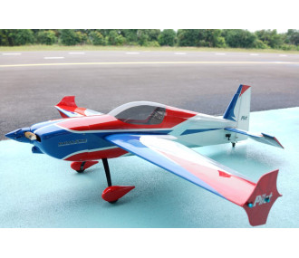 Aerobatic Plane - Pilot RC - Slick 74 - (approx 1.88m) - Blue, White, Red
