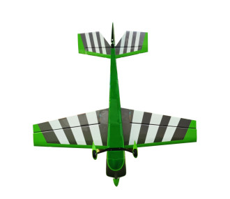 Avion Voltige - Pilot RC - Slick 84 - (env 2.13 m) - Vert, Blanc, Noir - FLASH RC 2