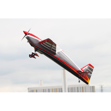 Aereo acrobatico - Pilota RC - Slick 84 - (circa 2,13 m) - Rosso, grigio, bianco - FLASH RC