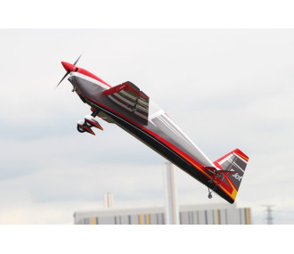 Avion Voltige - Pilot RC - Slick 89 - (env 2.26 m) - Gris, Rouge - FLASH RC