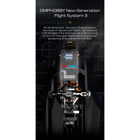 OMP Hobby M2 EVO MKII Helicopter - White - FLASH RC