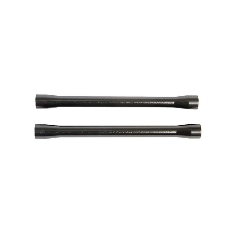 AXIAL AX31419 Threaded Alum Link 7.5x80mm Gray (2) - FLASH RC