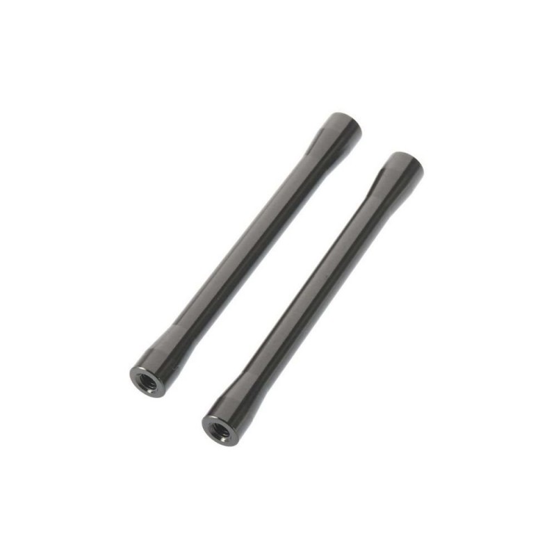 Ersatzteile RC-Cars - AXIAL AX31421 Threaded Alum Link 7.5x71mm Gray (2) - FLASH RC
