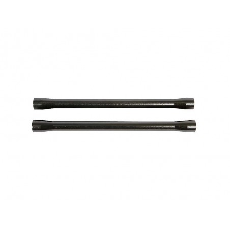AXIAL AX31422 Threaded Alum Link 7.5x93mm Gray (2) - FLASH RC