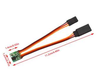 Inverseur voie de Servo HV (3,6-24V) - FLASH RC