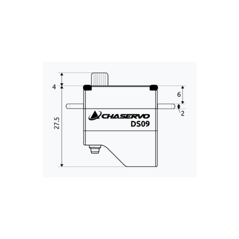 DS09 Servo digitale Chaservo MICRO (9 mm 9 kg)