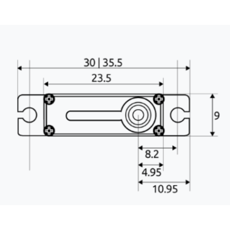 DS09 Servo digitale Chaservo MICRO (9 mm 9 kg)