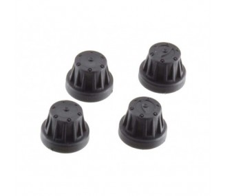 AXIAL AX8079 Hub Cover Set Black (4) - FLASH RC