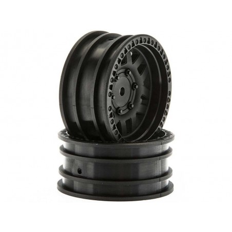 Ersatzteile RC-Cars - AXIAL AX31587 1.9 Wheels KMC XD Machete Crawl Black (2) - FLASH RC