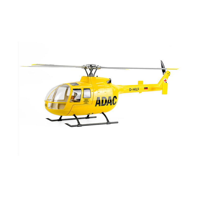 Flywing BO-105 - ADAC - GPS - RC helicopter Size 450L Yellow - RTF