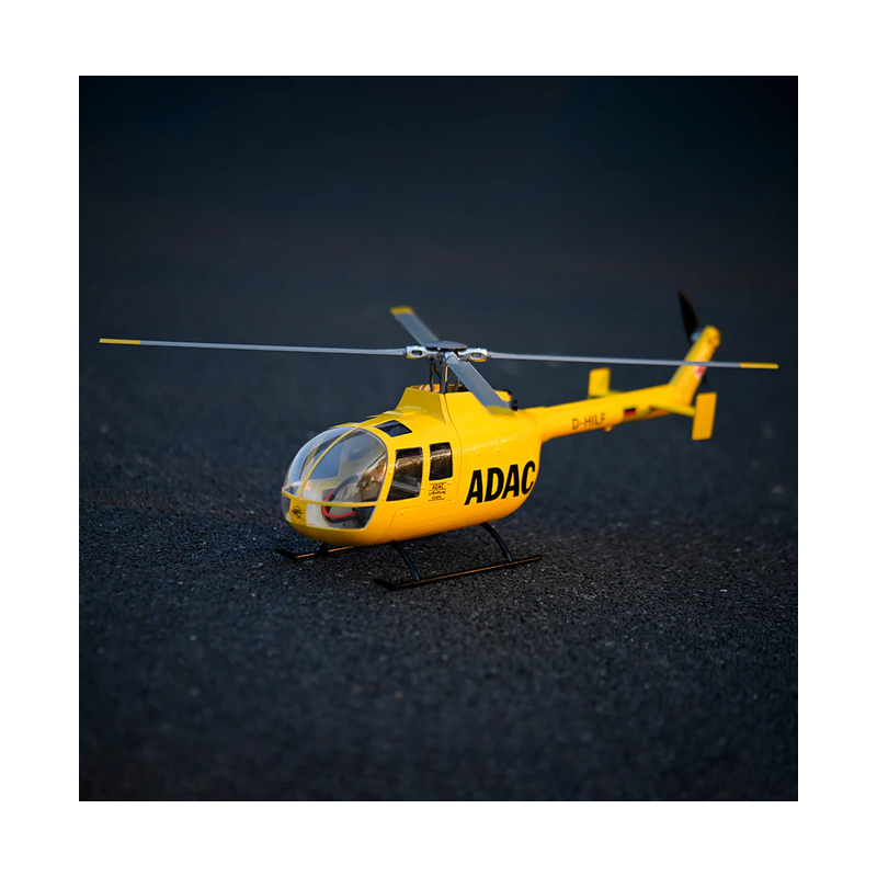 Flywing BO-105 - ADAC - GPS - RC helicopter Size 450L Yellow - RTF