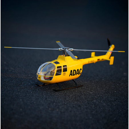 Flywing BO-105 - ADAC - GPS - Elicottero RC Taglia 450L Giallo - RTF