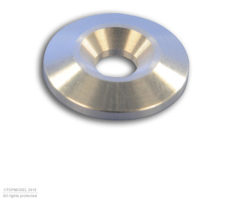 TAPA ANCHA DE ALUMINIO PARA TORNILLOS M2.5 6pcs