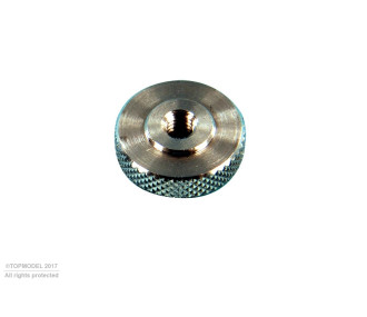 ALUMINIUM FLAT NUT M2 4pcs