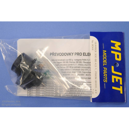 MP JET BB SPEED 300 4,5:1 - Boite de vitesse pignon diam 2 - FLASH RC