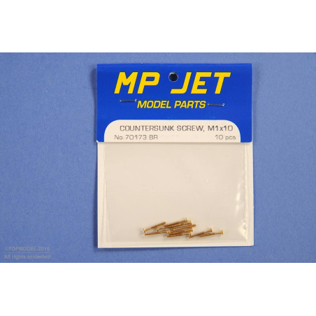 VIS LAITON TF M1x10 10pcs - FLASH RC