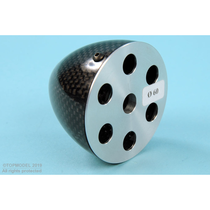 KONE CARBON Ø60mm TURBO MIT ALU FLASKE