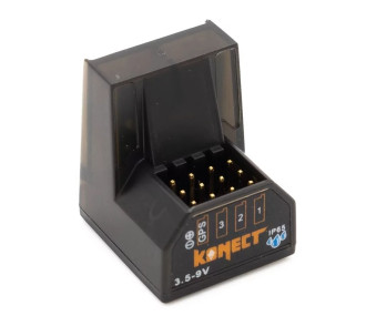 RG4CHWP Minirreceptor estanco de 4 canales para Radio Konect X9S