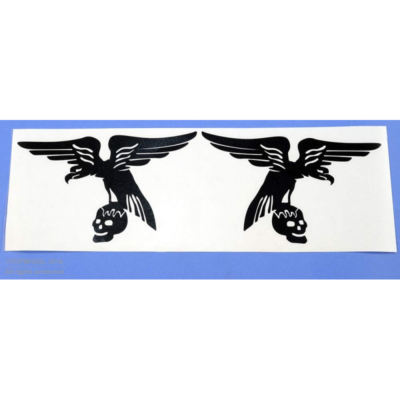 BLACK "RAPACE" SQUADRON BADGE SET