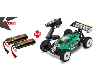 Kyosho Inferno Mp10e RS 1/8 4WD RTR combo lipo 2x2S 4000mah - FLASH RC