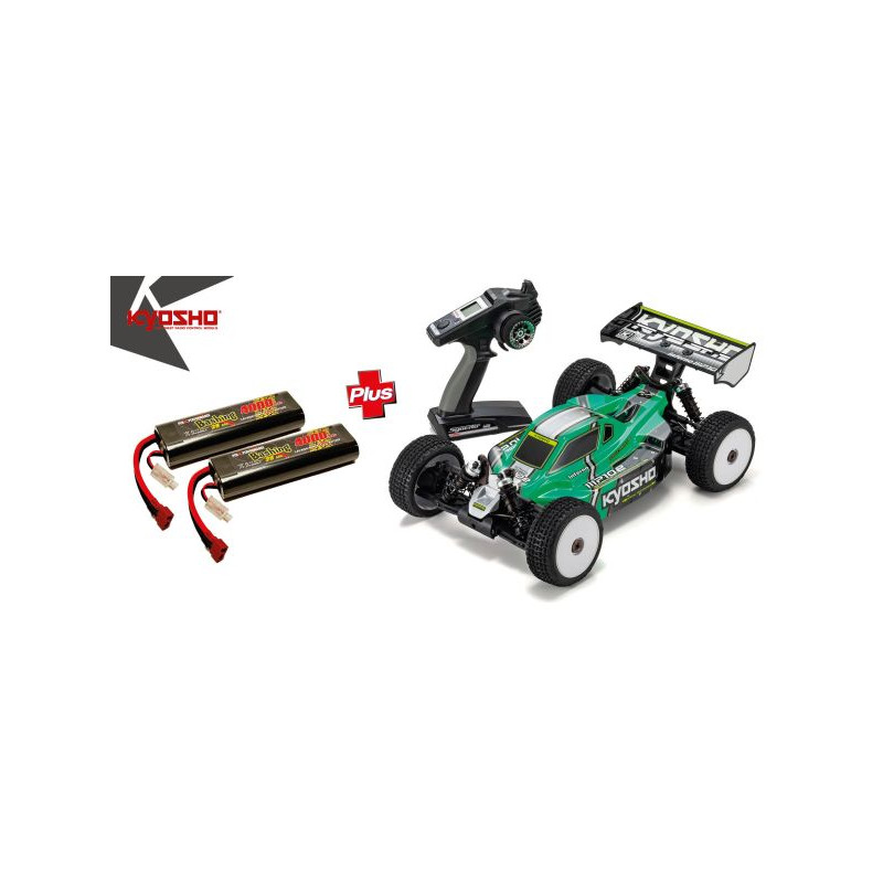 Kyosho Inferno Mp10e RS 1/8 4WD RTR combo lipo 2x2S 4000mah - FLASH RC