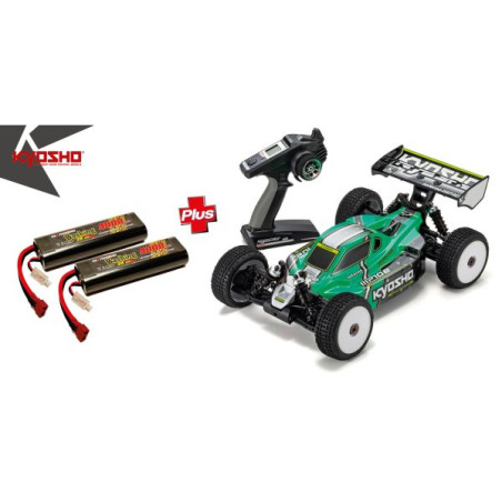 Kyosho Inferno Mp10e RS 1/8 4WD RTR combo lipo 2x2S 4000mah - FLASH RC