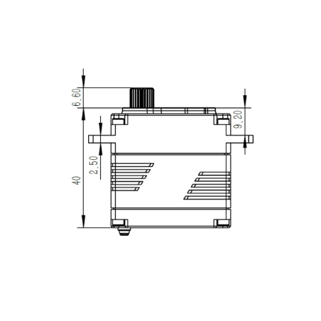 CHASERVO HV7010 70 kg HV 20 mm senza spazzole MG