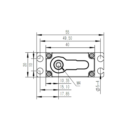 CHASERVO HV7010 70 kg HV 20 mm senza spazzole MG