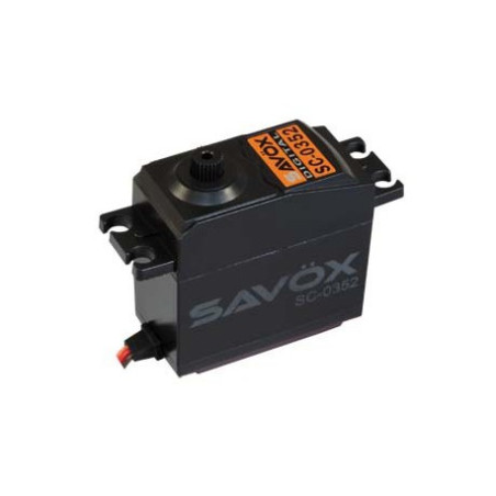 Servo numérique standard Savox SC-0352 (42g, 6.5kg.cm, 0.11s/60°) - FLASH RC