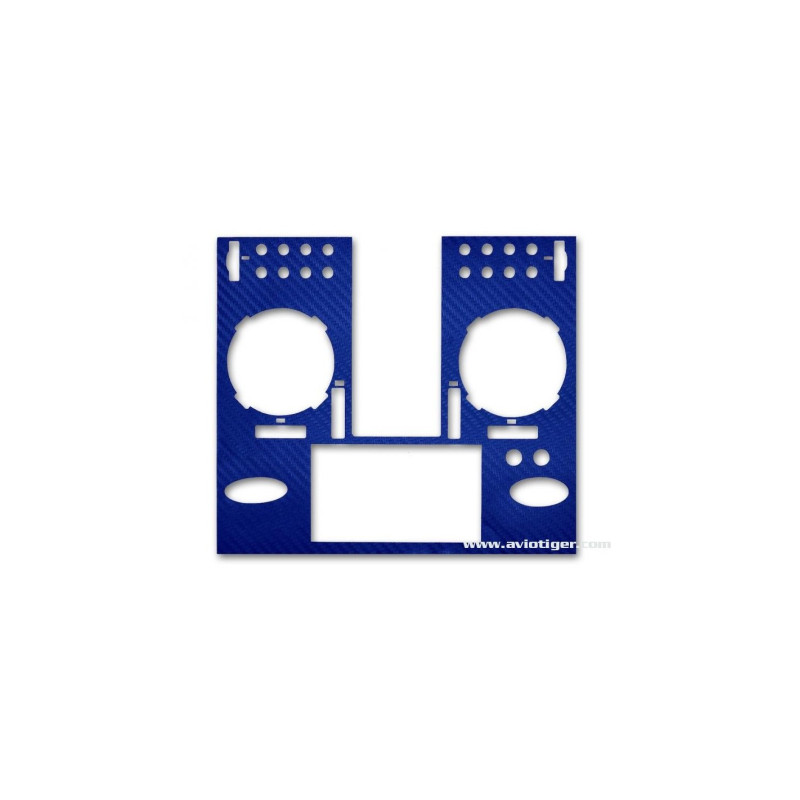 ADHESIVO FX36 AZUL METAL CARBONO LOOK