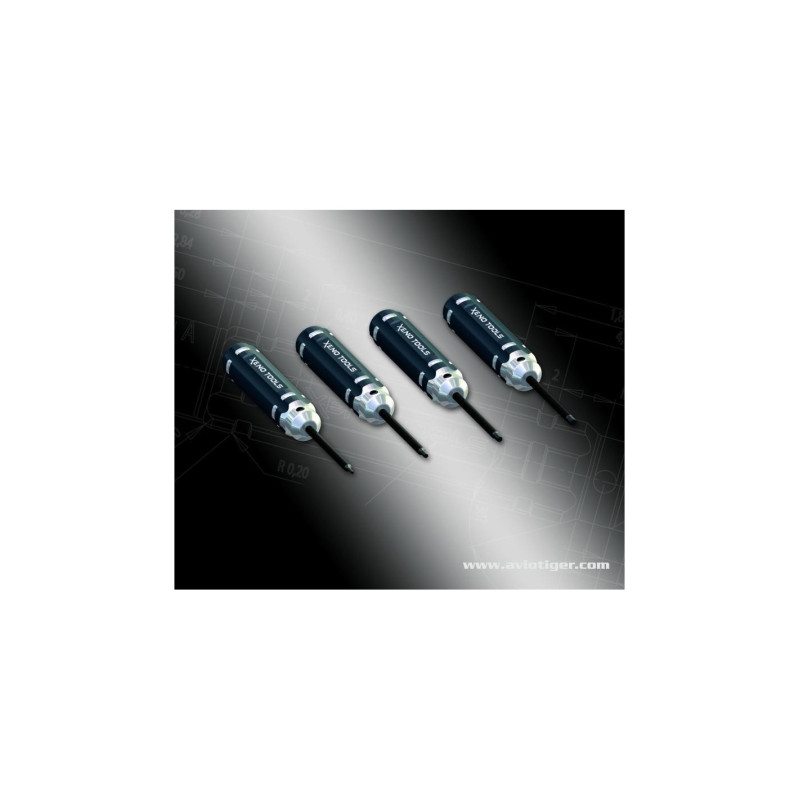 Xeno - Mini cacciavite esagonale da 2,0 mm