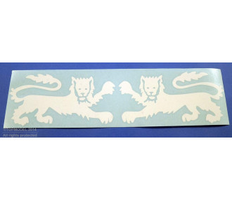 JEU INSIGNE ESCADRILLE "NORMANDIE" BLANC - FLASH RC