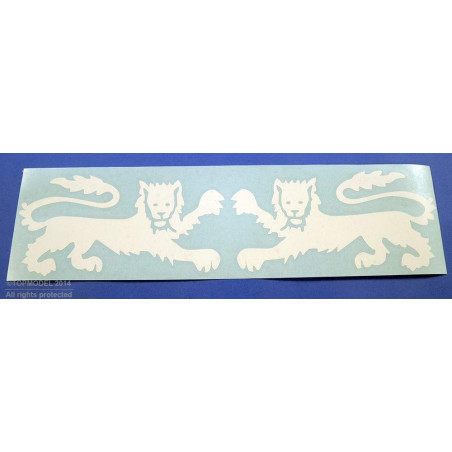 JEU INSIGNE ESCADRILLE "NORMANDIE" BLANC - FLASH RC