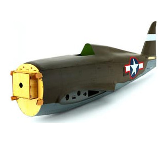 Fuselage avec verrière - P47D - Hangar 9