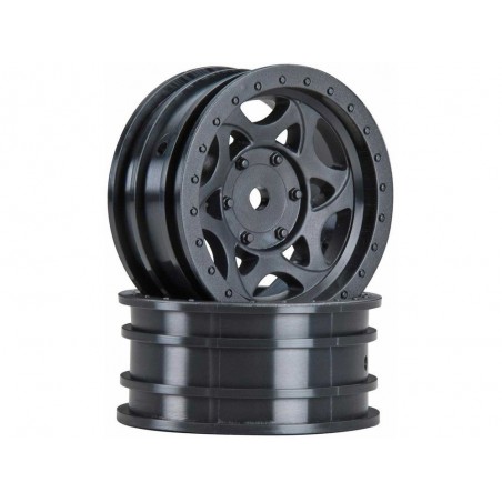 Ricambi per auto RC - AXIAL AX08138 1.9 Walker Evans Street Wheel Nero (2) - FLASH RC