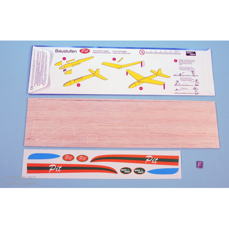 PIT 0,34m VOL LIBRE KIT BALSA - FLASH RC
