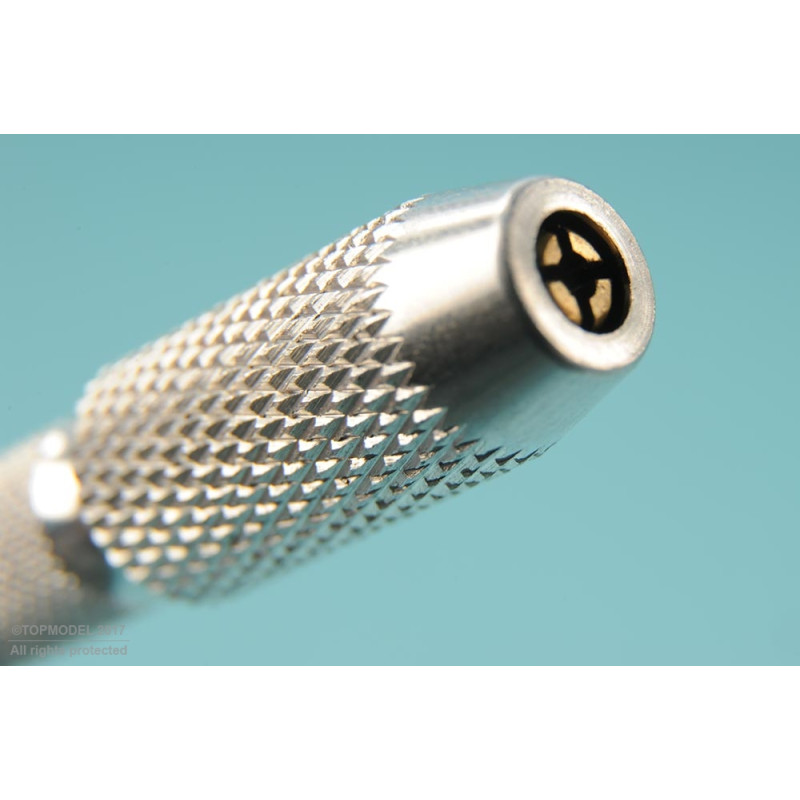 PORTABROCAS CON BROCAS (3 brocas Ø1,8, 1,7 y 1,5mm)