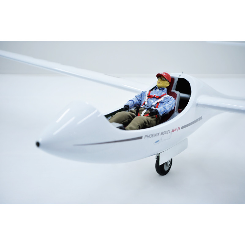 Phoenix Model Glider - ASW 28 ELECTRIC COMPACT circa 6m 236,2" ARF COMPOSITE - FLASHRC
