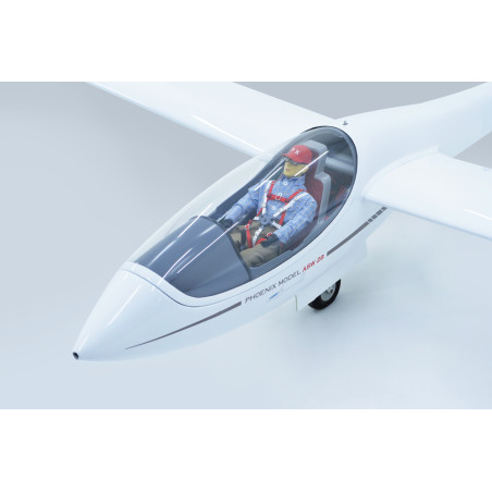 Planeur Phoenix Model - ASW 28 ELECTRIC COMPACT env.6m 236,2” ARF COMPOSITE - FLASHRC