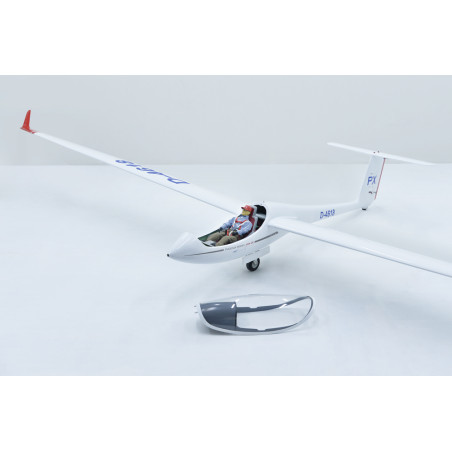Planeur Phoenix Model - ASW 28 ELECTRIC COMPACT env.6m 236,2” ARF COMPOSITE - FLASHRC