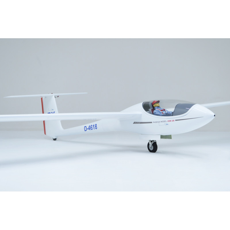 Phoenix Model Glider - ASW 28 ELECTRIC COMPACT approx.6m 236,2" ARF COMPOSITE - FLASHRC