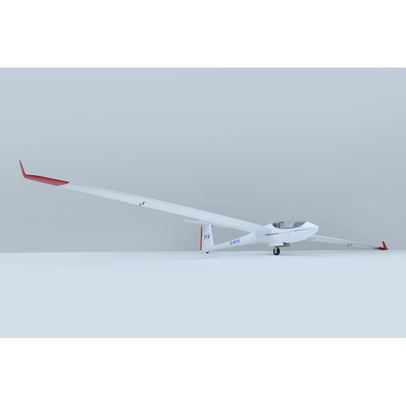 Phoenix Model Glider - ASW 28 ELECTRIC COMPACT circa 6m 236,2" ARF COMPOSITE - FLASHRC