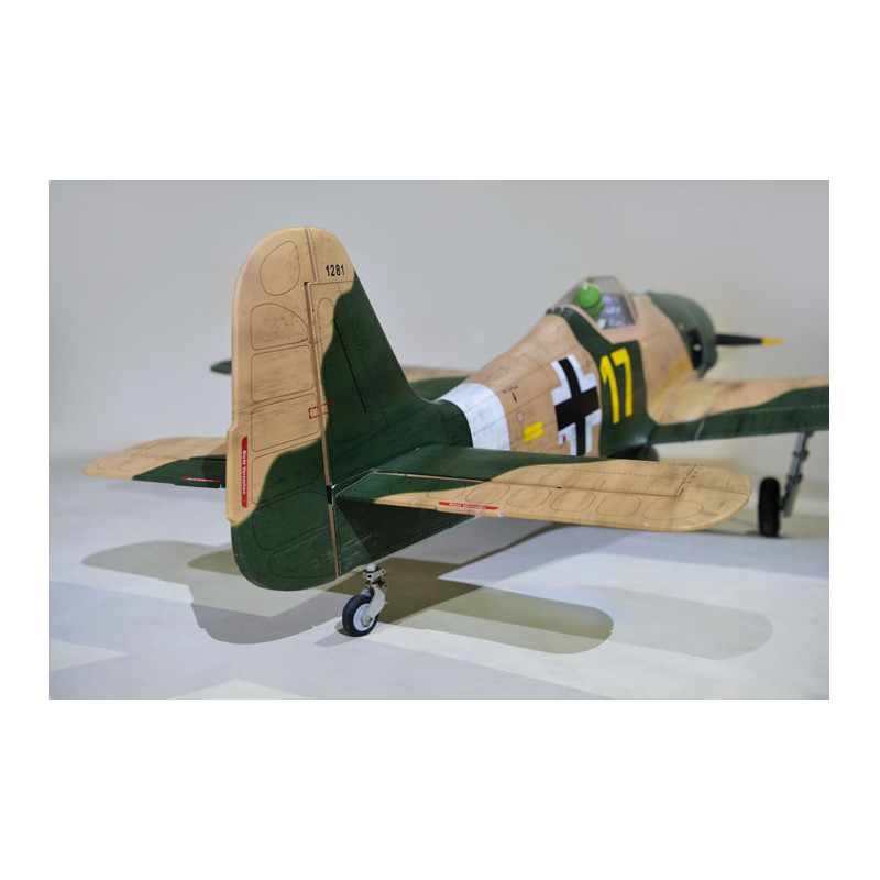 Avion Phoenix Model - FOCKE-WULF Fw 190A env. 2,15m avec train électrique 50-60cc ARF CARBON - FLASH RC