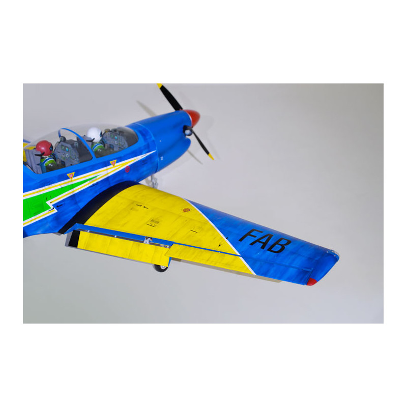 Avion Phoenix Model - TUCANO env. 2,4m  avec train électrique 50-60cc ARF CARBON - FLASH RC